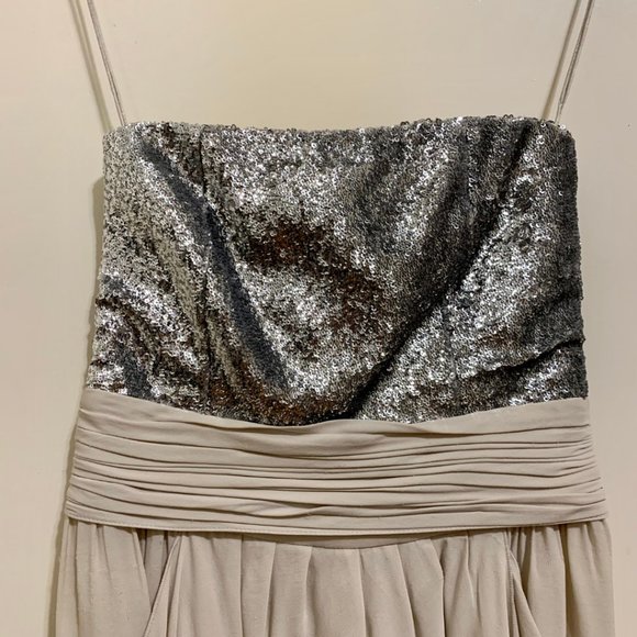 Alice + Olivia - Maggie Sequin and Silk Dress - Picture 5 of 10